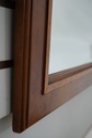 F65267: Henredon Walnut Frame Dresser Mirror