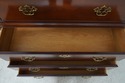 66178: BAKER Chippendale Mahogany Tall Chest Of Dr