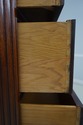 66178: BAKER Chippendale Mahogany Tall Chest Of Dr