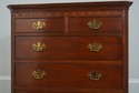 66178: BAKER Chippendale Mahogany Tall Chest Of Dr