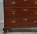 66178: BAKER Chippendale Mahogany Tall Chest Of Dr