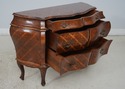 66479: Italian Continental Marquetry 3 Drawer Comm