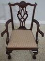 L71116: STICKLEY Clawfoot Mahogany Dining Room Tab