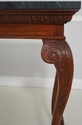 71107: HICKORY CHAIR CO Georgian Marble Top Consol