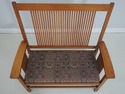71119: STICKLEY Mission Oak Spindle Settee Lovesea
