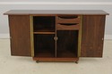 F58001EC: Danish Mid Century Modern Teak Tea Cart 