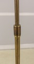 F58069EC: Vintage Brass Adjustable Floor Lamp w. S