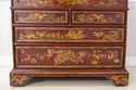 L71325: MAITLAND-SMITH Chinoiserie Decorated Secre