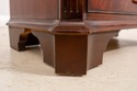 70892: HENDERDON Three Drawer Mahogany Nightstand 