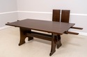 70822: STICKLEY Mission Oak Mouse Hole Dining Room