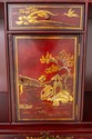 L71325: MAITLAND-SMITH Chinoiserie Decorated Secre