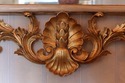 L62068EC: French Louis XIV Style Wood Carved Paint