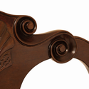L59880: Pair KINDEL Winterthur Collection Mahogany