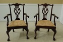 L49415EC: Pair of STICKLEY Chippendale Mahogany Ba