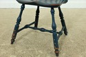 54584EC: Blue Painted Finish Windsor Side Chair