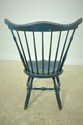 54584EC: Blue Painted Finish Windsor Side Chair