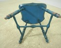 54584EC: Blue Painted Finish Windsor Side Chair