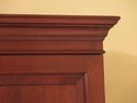 L46807EC: CRAFTIQUE Blind Door Mahogany Secretary 