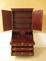 L46807EC: CRAFTIQUE Blind Door Mahogany Secretary 