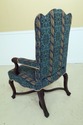 F31625EC: Period Antique Baroque Open Arm Throne C