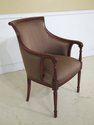 46940EC: Regency Style Upholstered Open Arm Chair 