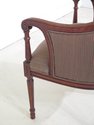 46940EC: Regency Style Upholstered Open Arm Chair 