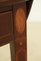 L45891: BIGGS Federal Style Inlaid Mahogany Pembro