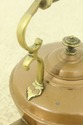 F54664EC: Antique Hand Crafted Brass & Copper Tea 