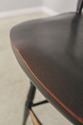 58899EC: Pair Swivel Seat Black Painted Windsor Ba