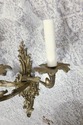 F54719EC: Vintage 1930s Brass French Style Lighted