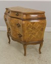 58889EC: Italian Continental Marquetry Inlaid Comm