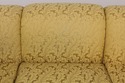 L58928EC: KINDEL Gold Damask Upholstered Crescent 