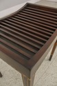 58971EC: Federal Inlaid Solid Mahogany Slat Seat V