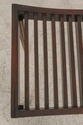 58971EC: Federal Inlaid Solid Mahogany Slat Seat V