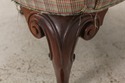 59008EC: KINDEL Queen Anne Mahogany Wing Back Chai