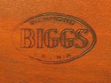 F46951EC: BIGGS Inlaid Mahogany Federal Style Side