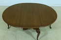 LF51403EC: ROBERT WHITLEY Solid Walnut Drop Leaf D