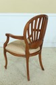 51193E: Pair CENTURY French Style Open Arm Chairs