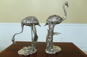 LF51248EC: SIGNATURE STATUARY Pair Silver Bronze F