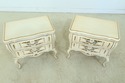 F51280EC: Pair Venetian Paint Decorated Nightstand