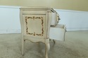 F51280EC: Pair Venetian Paint Decorated Nightstand