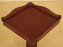 46813EC: Unusual Vintage 1930’s Square Mahogany 