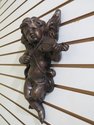 LF46861EC: SIGNATURE STATUARY Bronze Hanging Wall 