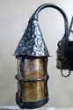 F54457EC: Gothic Wrought Iron & Hammered Copper 4 