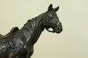 LF51254EC: SIGNATURE STATUARY Bronze Horse w. Sadd