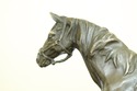 LF51254EC: SIGNATURE STATUARY Bronze Horse w. Sadd