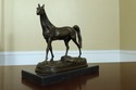 LF51251EC: SIGNATURE STATUARY Bronze Horse w. Marb