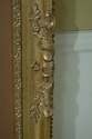 F51057EC: Large Ornate Gold Painting Or Mirror Fra