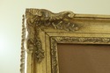 F51057EC: Large Ornate Gold Painting Or Mirror Fra