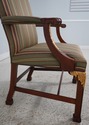 67232: BAKER Mahogany Chippendale Open Armchair